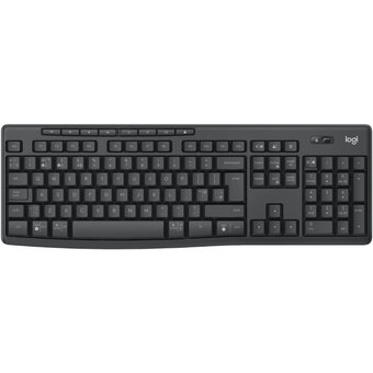  Комплект клавиатура + мышь Logitech MK370 Combo for Business (920-012077) клав черный мышь черный/черный USB беспроводная 