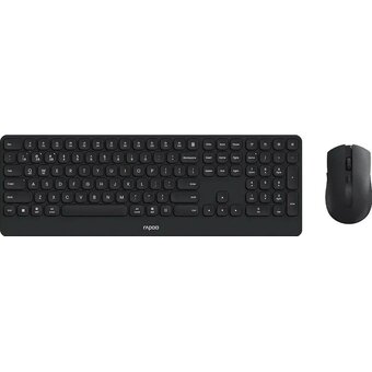  Комплект клавиатура и мышь RAPOO 9510M Multi-mode Wireless Keyboard & Mouse Combo Black 