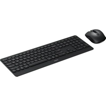  Комплект клавиатура и мышь RAPOO 9510M Multi-mode Wireless Keyboard & Mouse Combo Black 