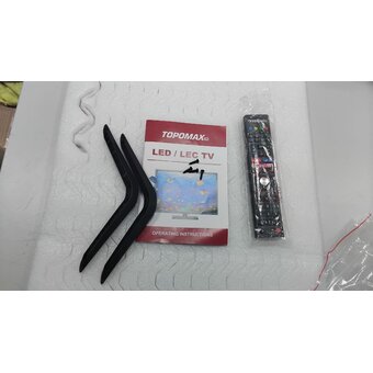  УЦ Телевизор TOPOMAX TM43FHSBK черный (После СЦ, замена линейки матрицы, полоса на дисплее, ПУ) 