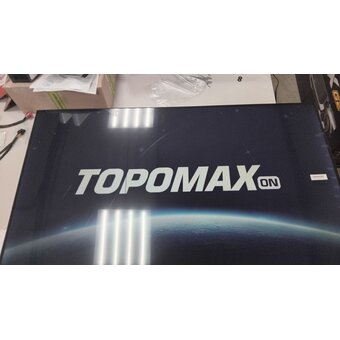  УЦ Телевизор TOPOMAX TM43FHSBK черный (После СЦ, замена линейки матрицы, полоса на дисплее, ПУ) 