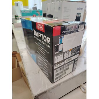  УЦ ИБП Powercom Raptor RPT-800A Euro 800VA/480W AVR (3 Euro) (плохая упаковка, замена силовой платы) 
