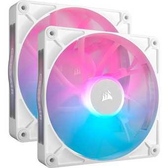  Кулер Corsair iCUE Link RX140 RGB (CO-9051024-WW) (140x140x25mm, 4-pin PWM, 94.7CFM, 36dBA, 1700RPM, White, 2pcs) 