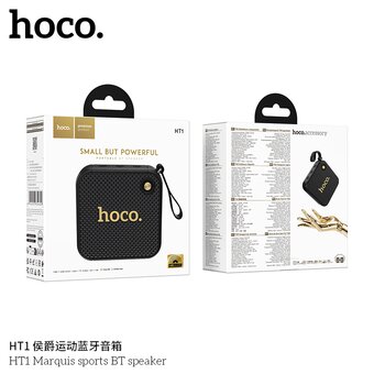  Портативная колонка HOCO HT1 Marquis sports черный 