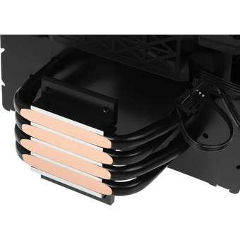  Кулер Accord ACC-4PS12, ARGB Soc-AM5/AM4/1200/1700/1851 черный 4-pin 37dB Al+Cu 180W 610gr brown box 