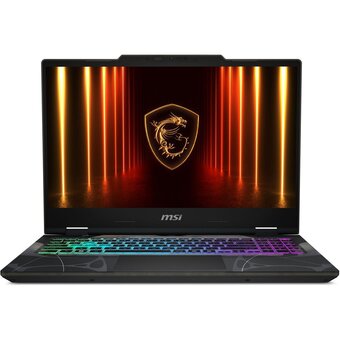  Ноутбук MSI Cyborg 15 B2RWEKG-272XRU (9S7-15Q342-272) Core 5 210H 16Gb SSD512Gb NVIDIA GeForce RTX5050 8Gb 15.6" IPS FHD (1920x1080) FreeDOS black 