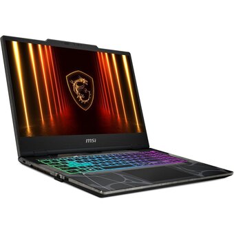  Ноутбук MSI Cyborg 15 B2RWEKG-272XRU (9S7-15Q342-272) Core 5 210H 16Gb SSD512Gb NVIDIA GeForce RTX5050 8Gb 15.6" IPS FHD (1920x1080) FreeDOS black 
