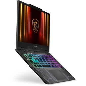  Ноутбук MSI Cyborg 15 B2RWEKG-272XRU (9S7-15Q342-272) Core 5 210H 16Gb SSD512Gb NVIDIA GeForce RTX5050 8Gb 15.6" IPS FHD (1920x1080) FreeDOS black 