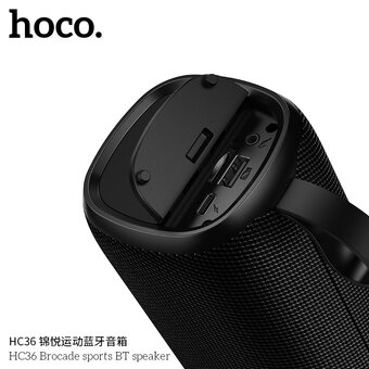  Портативная колонка HOCO HC36 Brocade sports черный 