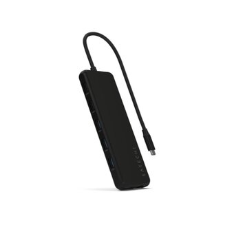  Док-станция Satechi 13-in-1 Triple Display Multiport Adapter (2xHDMI, DP, 6xUSB-A, Ethernet, 2xUSB-C, Audio) до 85 Вт, Черный ST-P3D13K 
