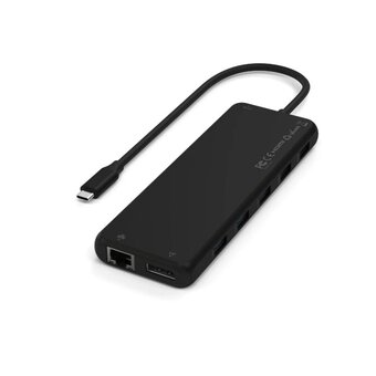  Док-станция Satechi 13-in-1 Triple Display Multiport Adapter (2xHDMI, DP, 6xUSB-A, Ethernet, 2xUSB-C, Audio) до 85 Вт, Черный ST-P3D13K 