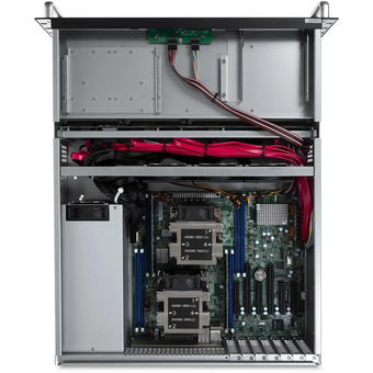  Сервер IRU Rock s2208e (2107692) 2x6126 2x32Gb iC621 AST2500 2xGigEth 1x800W w/o OS 