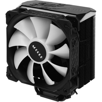  Кулер Accord ACC-4PS12, ARGB Soc-AM5/AM4/1200/1700/1851 черный 4-pin 37dB Al+Cu 180W 610gr brown box 