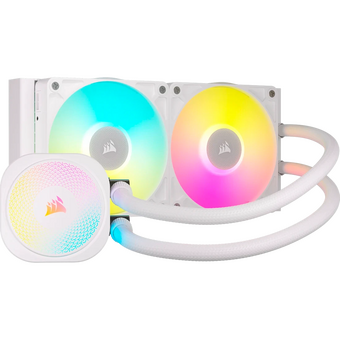  СВО Corsair iCUE Link Titan 240 RX RGB (CW-9061020-WW) (240mm, White, Fans 2x120mm, 73.5CFM, 36dBA) 