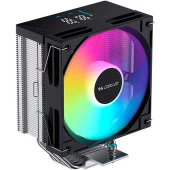  Вентилятор Coolleo CL-B40-DIG-ARGB V2 Intel LGA 115X/1200/1700/1851 AMD AM4/AM5 220W TDP 
