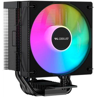  Вентилятор Coolleo CL-B40S-DIG-BK-ARGB V2 Intel LGA 115X/1200/1700/1851 AMD AM4/AM5 200W TDP 