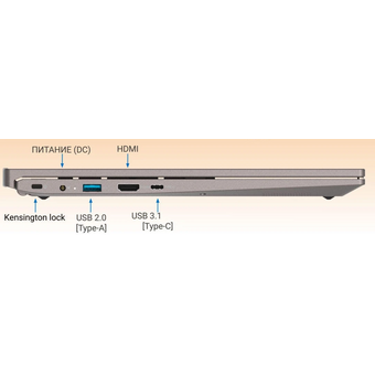  Ноутбук Rikor SPB 302.1 0199FB95 15,6" FHD IPS 300N/i5-1155G7/16Gb/512Gb SSD/UMA/W11 Pro/Dark Grey 