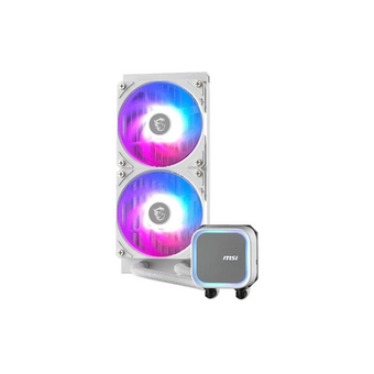  СВО MSI MAG CoreLiquid A13 240 White (306-7ZWCA21-L80) 2x ARGB Gen2 Fan, ARGB Gen2 Block, Color Box, LGA1700, 1851, AM5 