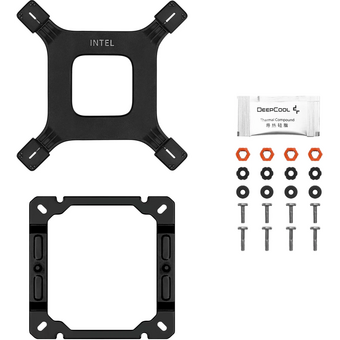  Кулер DeepCool AG400 Bk ARGB V2 (R-AG400-BKAMMN-GJD), 4-pin, черный, Ret 