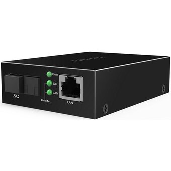  Медиаконвертер одномодовый Tenda TFC100A RJ-45x100Мбит/с, SCx100Мбит/с 