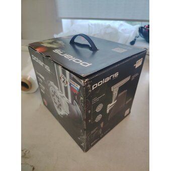  УЦ Мясорубка Polaris PMG 1852 RUS бордовый (плохая упаковка, разбит лоток) 