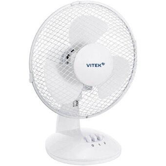  Вентилятор настольный Vitek VTF-0910 белый 