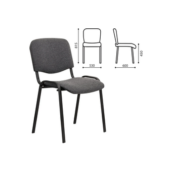  Стул Staff Iso Lite CF-008 (532563) ткань серая (С-71) 