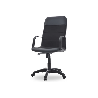  Кресло Фабрикант Чери Биг X1506395 (4610018461234) кожа иск. ткань черный 