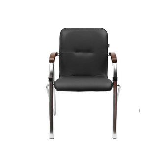  Стул офисный Gigant GCH-04 черный кожзам (СН) 