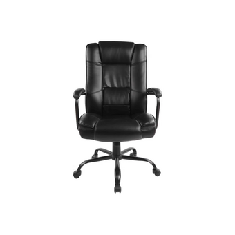  Кресло руководителя Easy Chair 584 TR (1044980) черное, рециклированная кожа 