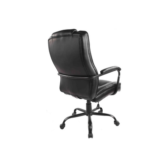  Кресло руководителя Easy Chair 584 TR (1044980) черное, рециклированная кожа 