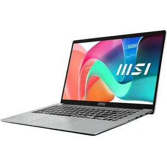  Ноутбук MSI Modern 15 F1MG-800XRU (9S7-15S112-800) Intel Core 7 150U/16Gb/SSD1Tb/15.6"/IPS/FHD/1920x1080/60Hz/NoOS/Urban Silver 