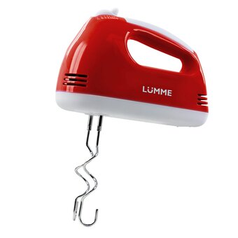  Миксер LUMME LU-MX1874A (39211) красный рубин без чаши 