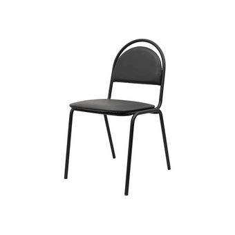  Стул офисный Gigant GCH-03 черный кожзам (BL) 