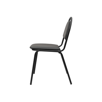  Стул офисный Gigant GCH-03 черный кожзам (BL) 