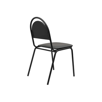 Стул офисный Gigant GCH-03 черный кожзам (BL) 