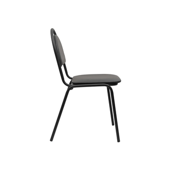  Стул офисный Gigant GCH-03 черный кожзам (BL) 