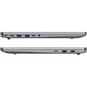  Ноутбук Tecno MegaBook K16SDA (71003300339) Ryzen 5 7430U 8Gb SSD512Gb AMD Radeon Graphics 16" IPS WUXGA (1920x1200) Wind 11 Home grey WiFi BT Cam 