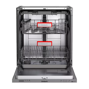  Посудомоечная машина Timberk T-DW60BI113 серебристая 
