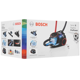  Пылесос Bosch BGS412234 черный 