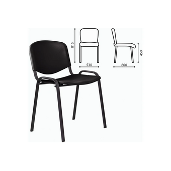  Стул Staff Iso Plast CF-009 (532569) черный 