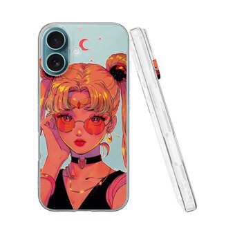  Силиконовый чехол Mcover на iPhone 17, Сейлор Мун 