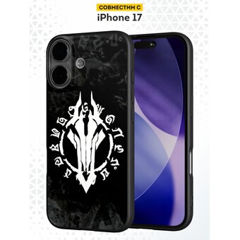  Силиконовый чехол DesignOnCase на iPhone 17, Дарксайдерс руна 