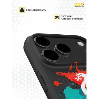  Силиконовый чехол DesignOnCase на iPhone 17 Pro, LFC 