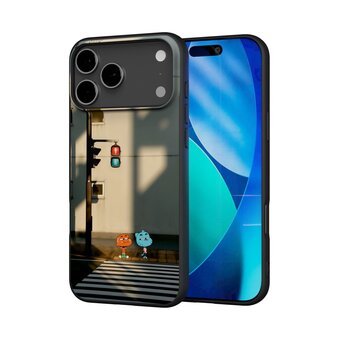  Силиконовый чехол Mcover на iPhone 17 Pro Max, с принтом Коты на светофоре 