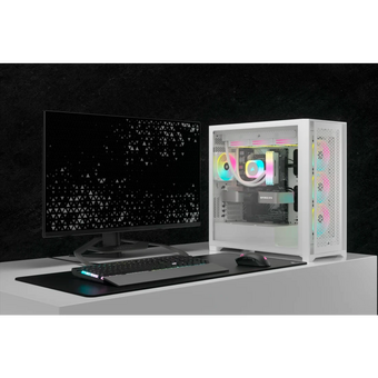 СВО Corsair iCUE Link H150i RGB (CW-9061006-WW) (360mm, White, Fans 3x120mm, 63.1CFM, 37dBA, 2400RPM) 