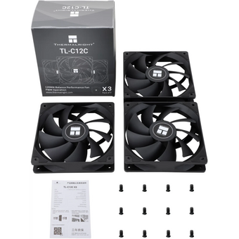  Комплект вентиляторов Thermalright TL-C12C (Pack of 3) (TRTLC12C.3P) / 120mm PWM 