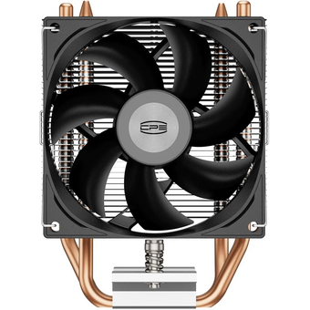  Кулер PcCooler R200P (R200P-XXNWYX-US) Soc-AM5/AM4/1200/1700/1851 серебристый/черный 4-pin 30dB Al+Cu 110W Ret 