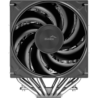  Кулер SAMA A60E (A60-XXWNNXOX-G) (265W, 4-pin PWM, 156.5mm, 6x6mm, 2x120mm, 78CFM, 29dBA, 2200RPM, S 1851/1700/1200/115X, AM5) 