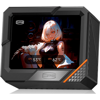  СВО PcCooler GT360 ARGB Display BK (310W, 360mm, LED temp., Black, Fans 3x120mm, 99CFM, 41.5dBA, 3000RPM) 